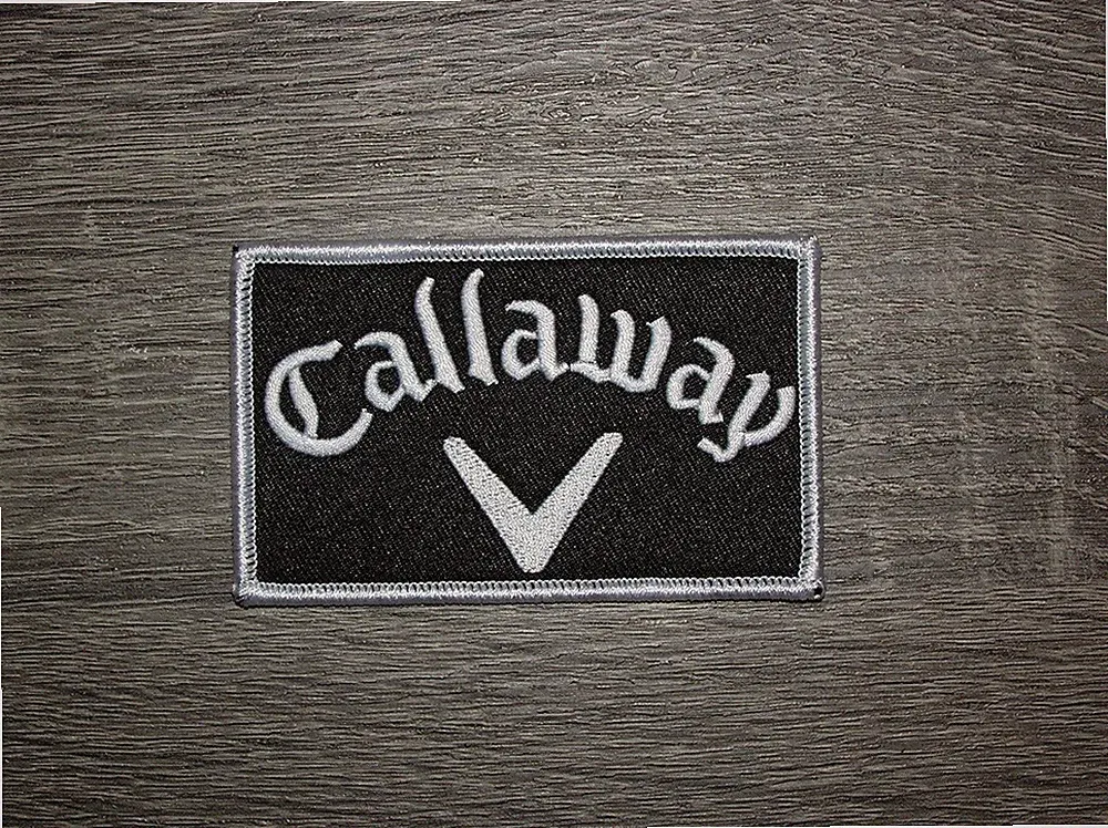 Callaway Golf Embroidered Iron On Patch 3.25" x 2"