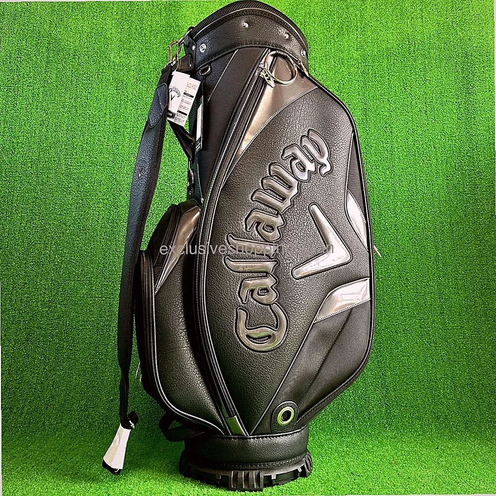 Callaway Golf Exia Cart Bag 25JM 9.5 x 47in 5-way 4.0kg 2025 Black/Gunmetal New
