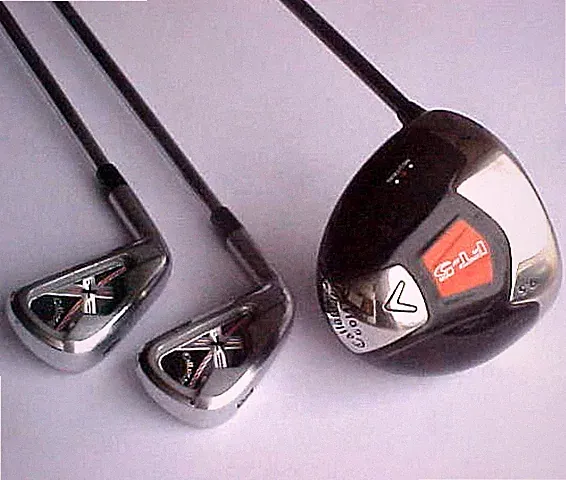 Callaway Golf FT-5 Driver 9.5° Graphite S-Flex LH + 3 (New) & 4 Tour X Irons LH