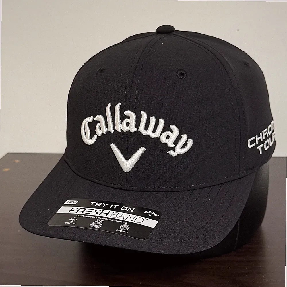 Callaway Golf Hat Performance Pro Cap Quantum Chrome Tour Fresh Band 2026 NEW!