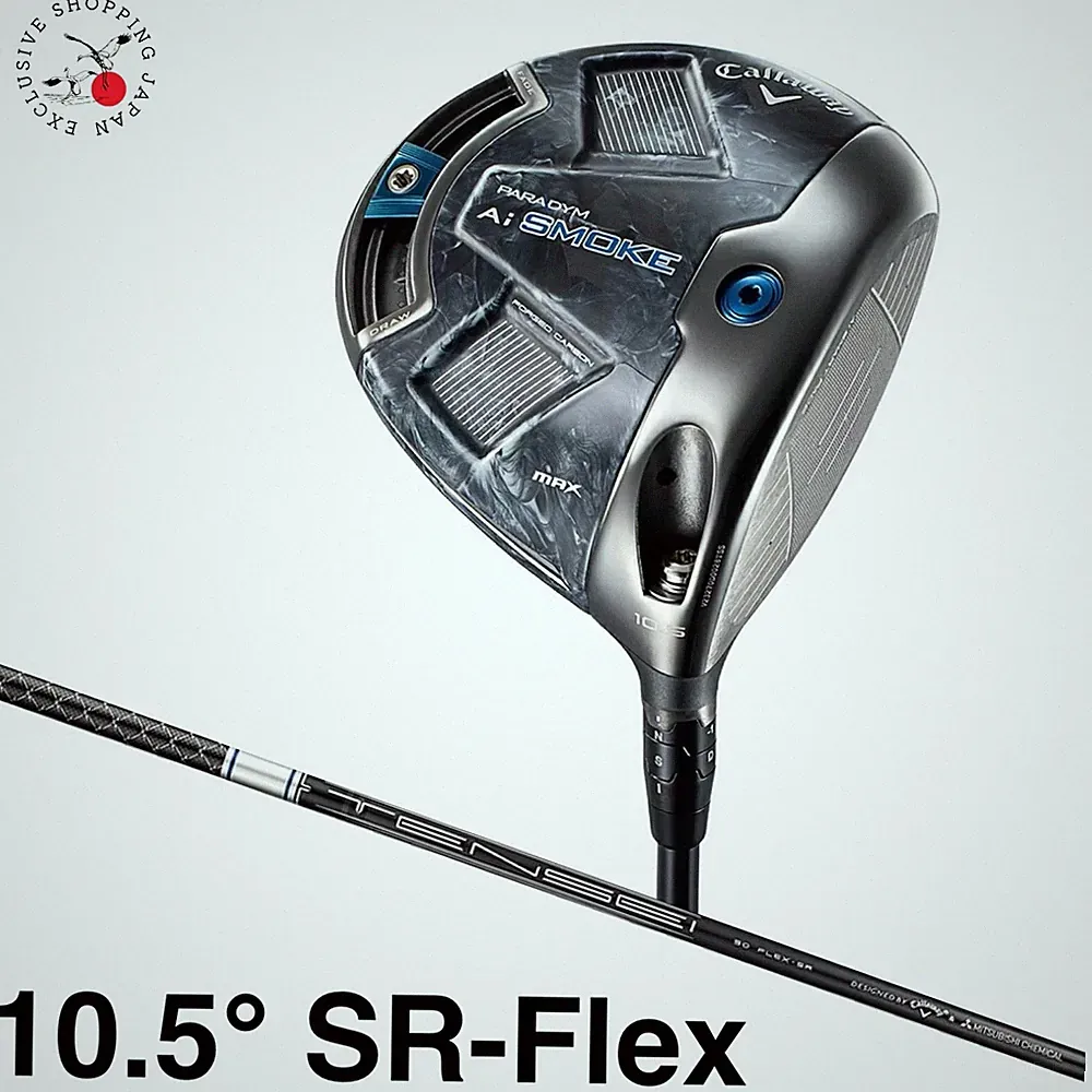 Callaway Golf PARADYM Ai SMOKE MAX Driver 10.5° SR-Flex Tensei 50 Graphite Shaft