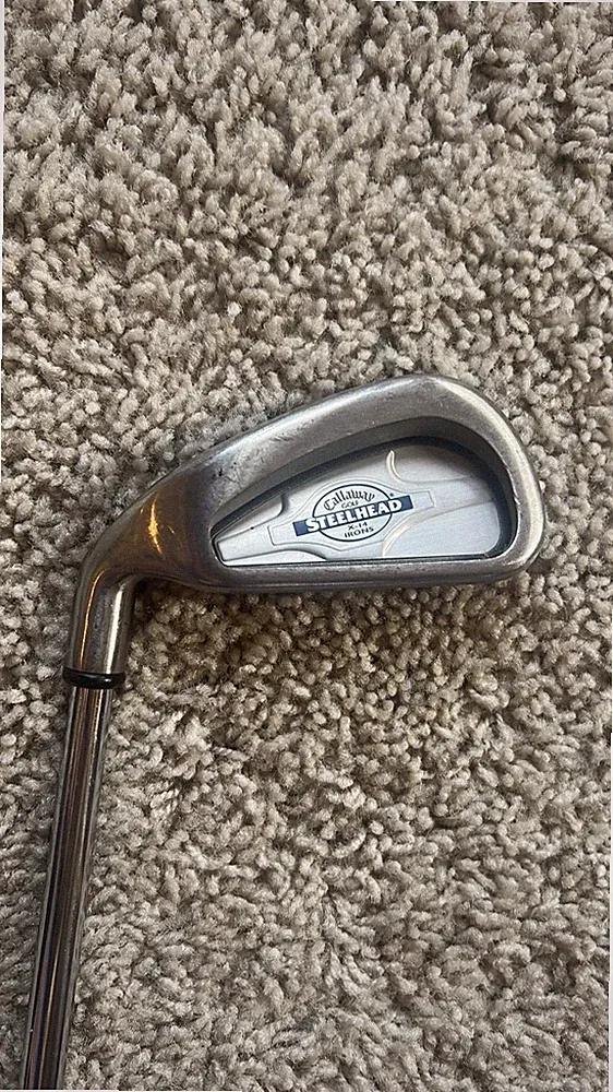 Callaway Golf STEELHEAD X-14 IRONS LH Single 4 Iron True Temper Shaft R-Flex