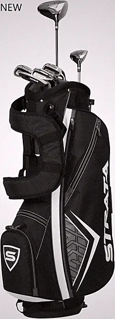 Callaway Golf Strata Complete Golf Set (Men's and Women's),9 Piece(Strata Intro)