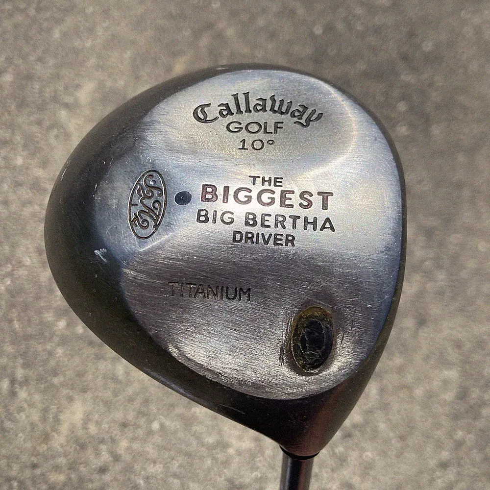 Callaway Golf The Biggest Big Bertha Driver Titanium 10 Degrees Firm FLex