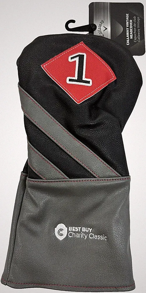 Callaway Golf Vintage One Headcover Best Buy Charity Classic Golfing Head Cover