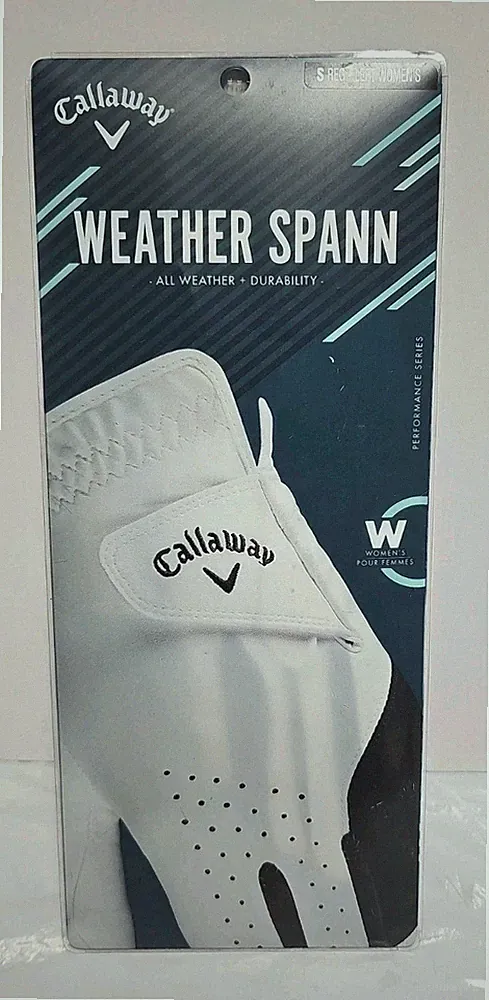 Callaway Golf Women's Weather Spann Left S Reg Golf Glove NIP Unused