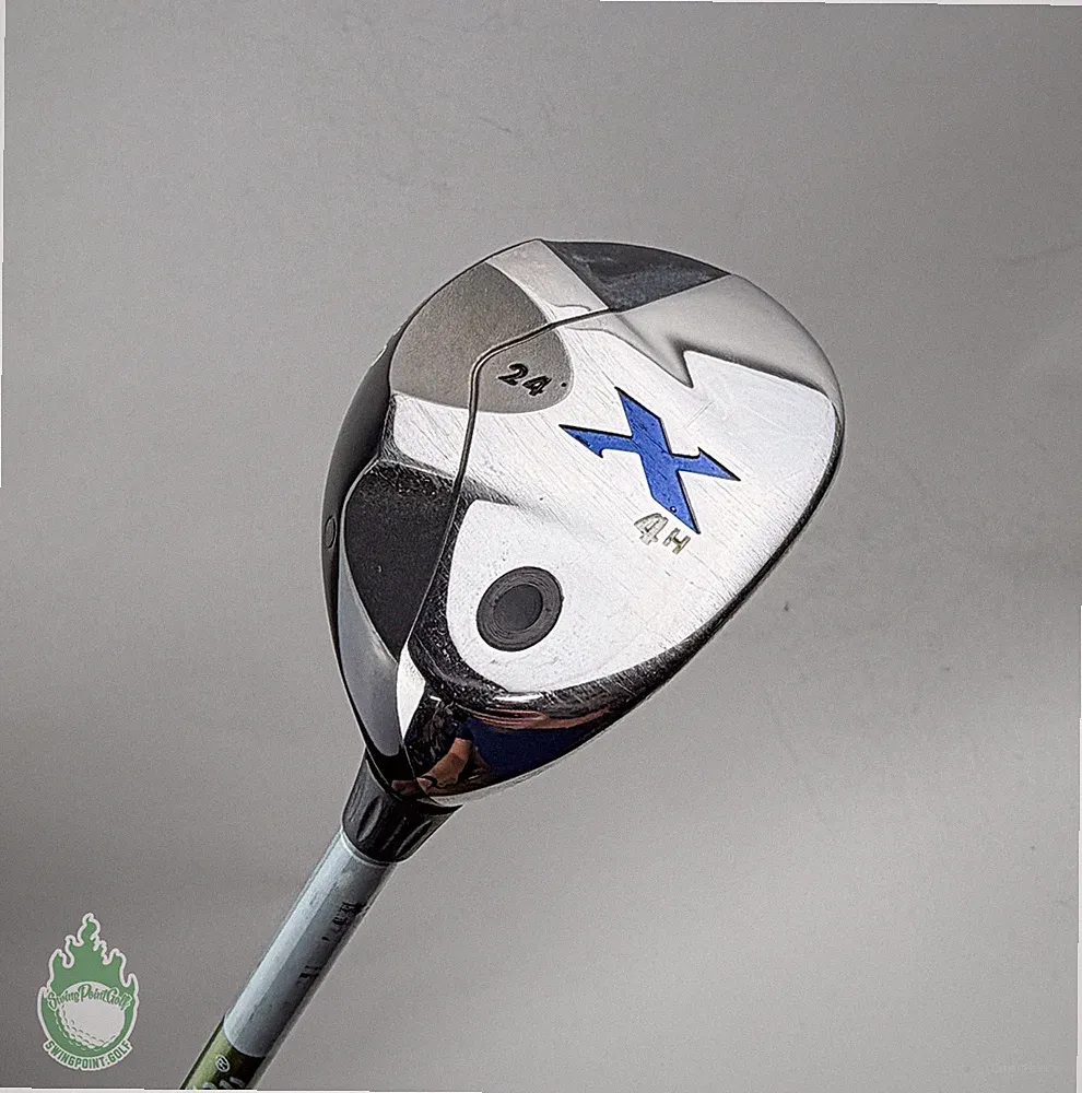 Callaway Golf X 4 Hybrid 24* Aldila NV 85g Extra Stiff Flex Graphite Golf Club