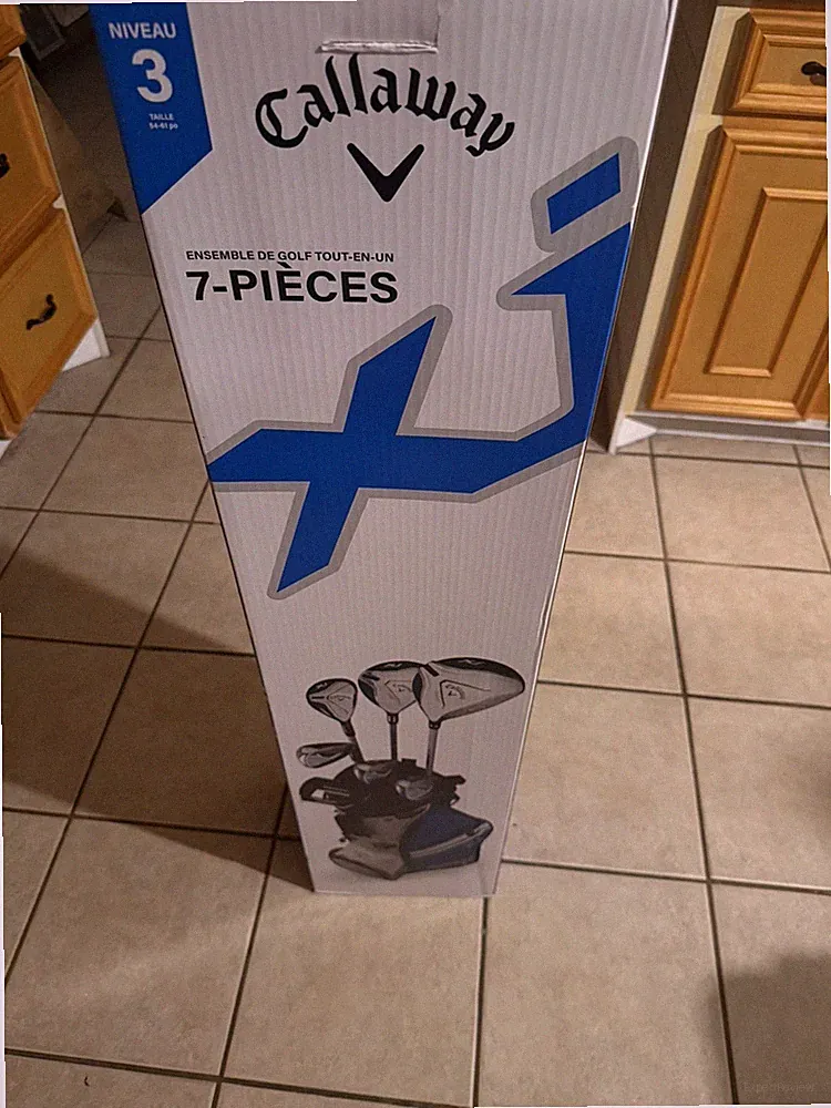 Callaway Golf XJ Left Handed Junior Golf Set 7 Piece Stand: For juniors 47 - 53