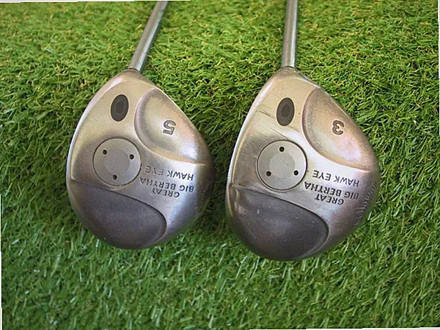 Callaway Hawk Eye 3 wood & 5 wood Factory Graphite Light Flex Ship $16 52026