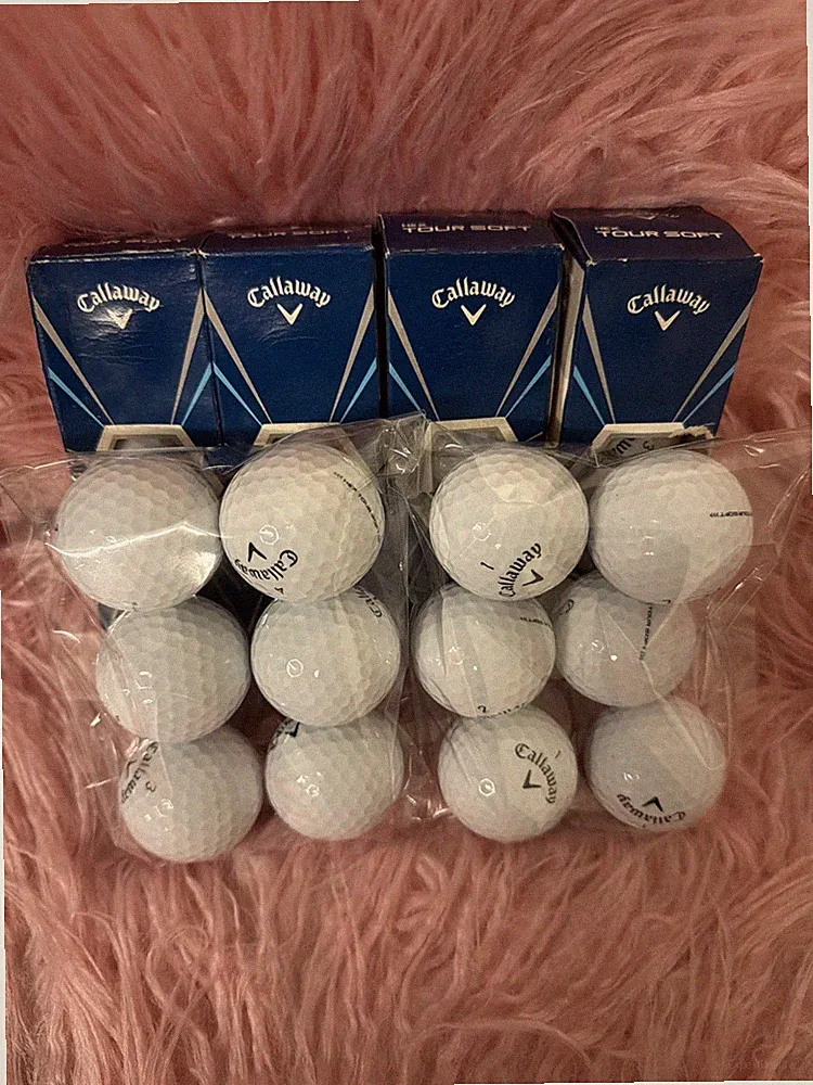 Callaway HexTour Golf Balls • 24 New Balls • Soft Hybrid Cover *READ DESC*