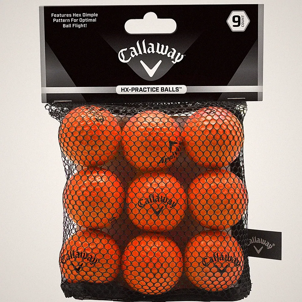 Callaway HX Soft Flite 9 Pack Golf Balls New
