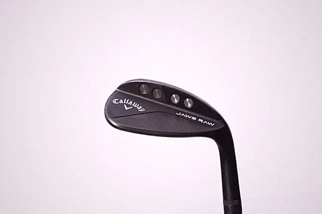 Callaway JAWS Raw Black Plasma 54* Sand Wedge RH 35.5 in Steel Shaft Extra Stiff