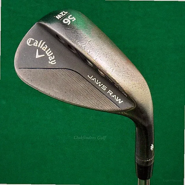 Callaway Jaws Raw Black Plasma 56-12W 56° Sand Wedge DG Spinner 115 TI Wedge