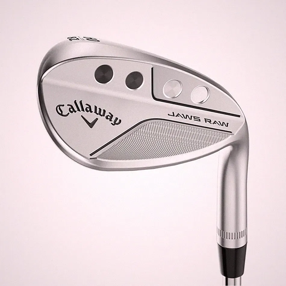 CALLAWAY JAWS RAW CHROME SAND WEDGE 56°-12° (BOUNCE) W GRIND GRAPHITE WOMENS STA