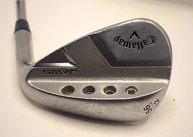 Callaway Jaws Raw Full Toe 56/12 SW Sand Wedge TT Dynamic Gold Spinner Steel