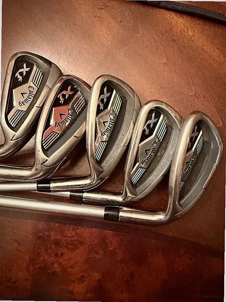 Callaway Junior XT Iron Set 6-PW Graphite Shafts, 8 iron damage