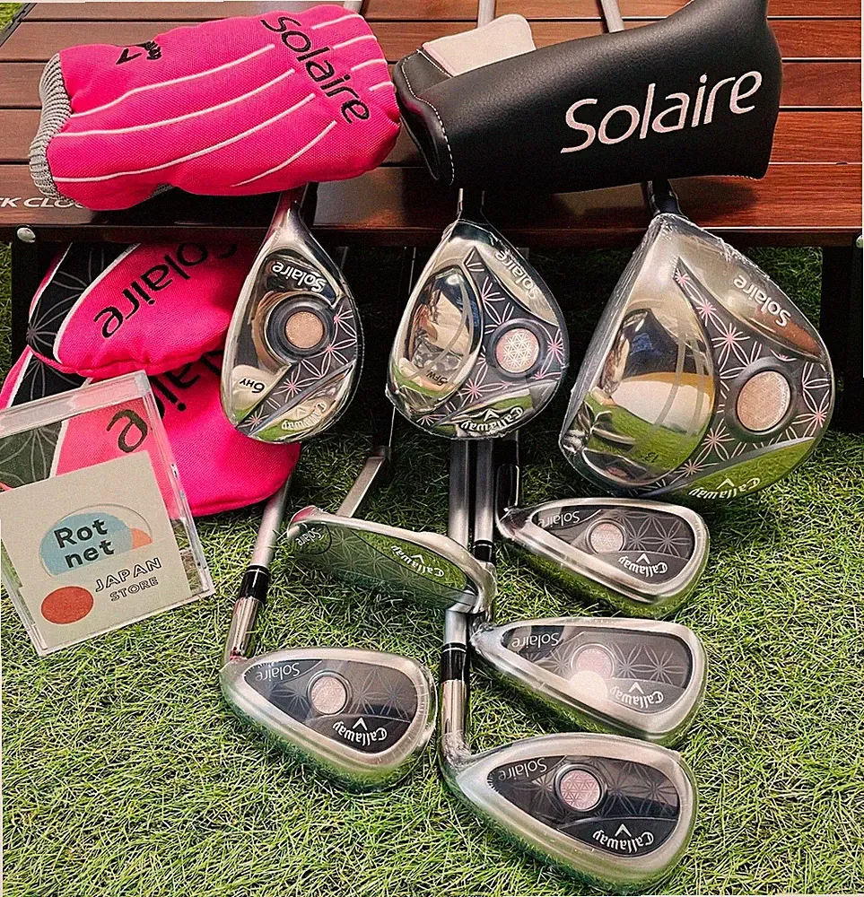 Callaway Ladies Solaire Full Club Set 8Pcs RH No caddy bag NEW Current product