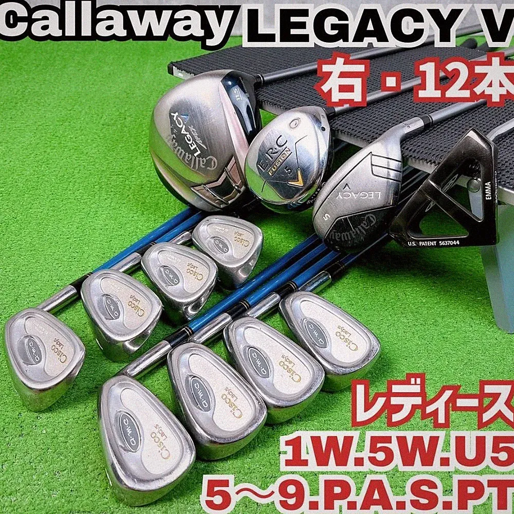 Callaway Legacy Golf Clubs Women's Set Right-Handed 12 Golf Clubs Beginner