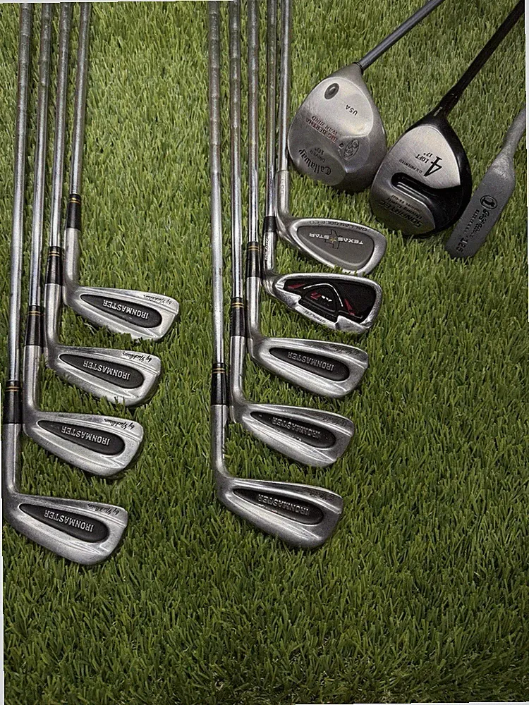 Callaway MacGregor Mens Complete Golf Club Set Driver Wood Iron Set Wedge Putter