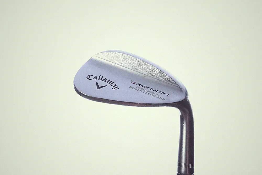 Callaway Mack Daddy 2 Chrome 47* Gap Wedge RH Dynamic Gold Wedge Flex 130g