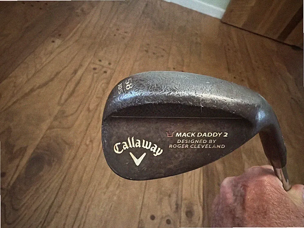 Callaway Mack Daddy 2 Wedge 58* 10.5 Bounce Dynamic Gold Wedge Steel Mens RH