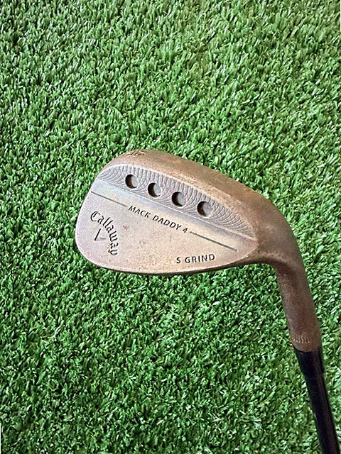 Callaway Mack Daddy 4 Raw Wedge 56° 10 S Grind Dynamic Gold S200 RH New Grip