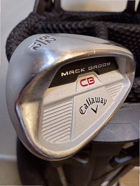 Callaway Mack Daddy CB Gap Wedge / 52 Degree / Wedge Flex KBS HI-REV G 80 Shaft