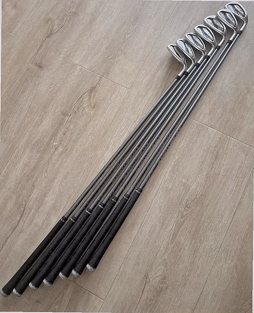 CALLAWAY Mavrik Iron Set 5-PW, AW (7 Golf Clubs) Catalyst 65 Graphite R- Flex RH