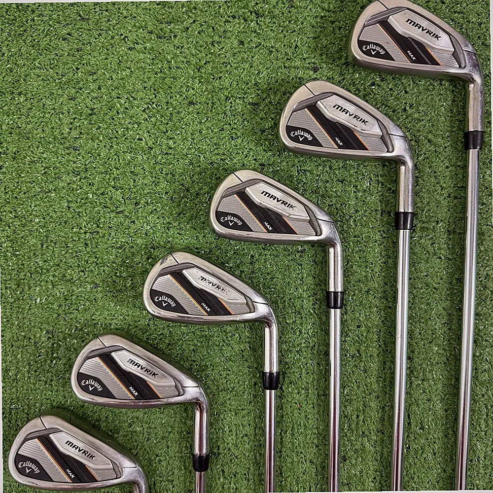 Callaway Mavrik Max Iron Set 5-PW KBS Max Regular Flex 80g Steel -1” Short