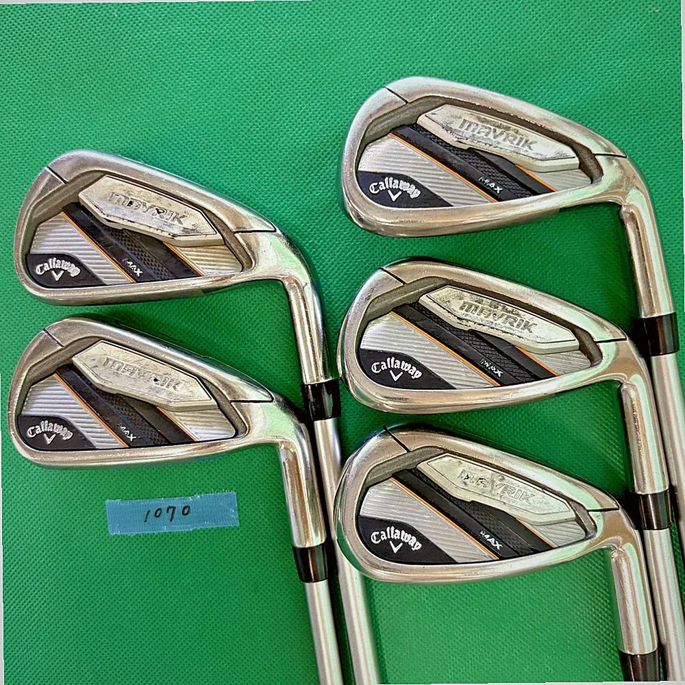 Callaway Mavrik Max Iron Set 5pcs 6-Pw Flex R Regular Graphite Shaft Golf Clubs