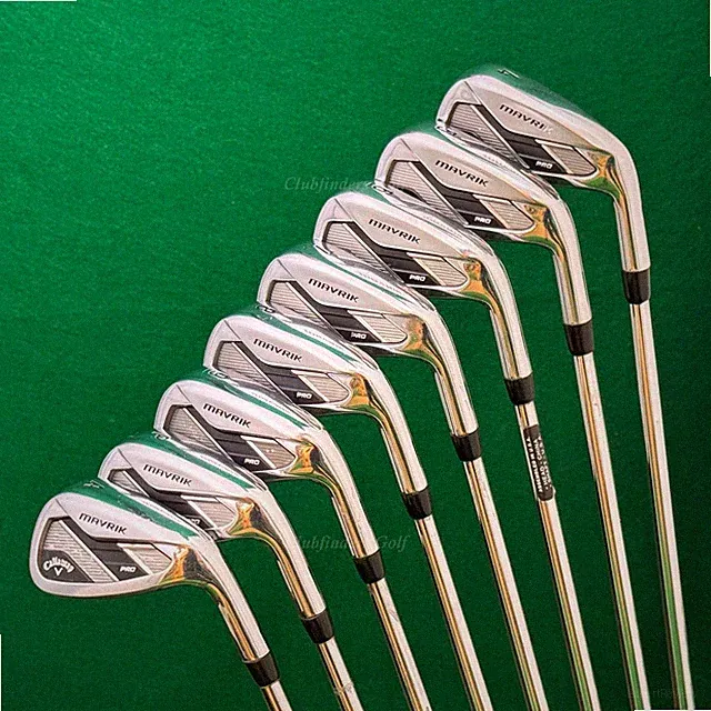 Callaway Mavrik Pro 4-AW Iron Set Dynamic Gold S300 Steel Stiff