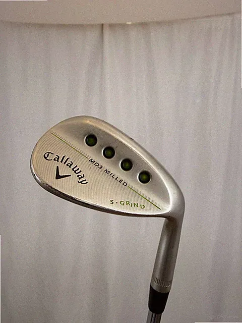 Callaway MD3 Milled Chrome S-Grind Lob Wedge 60°/9 DG Stiff Flex 34.5″ NICE