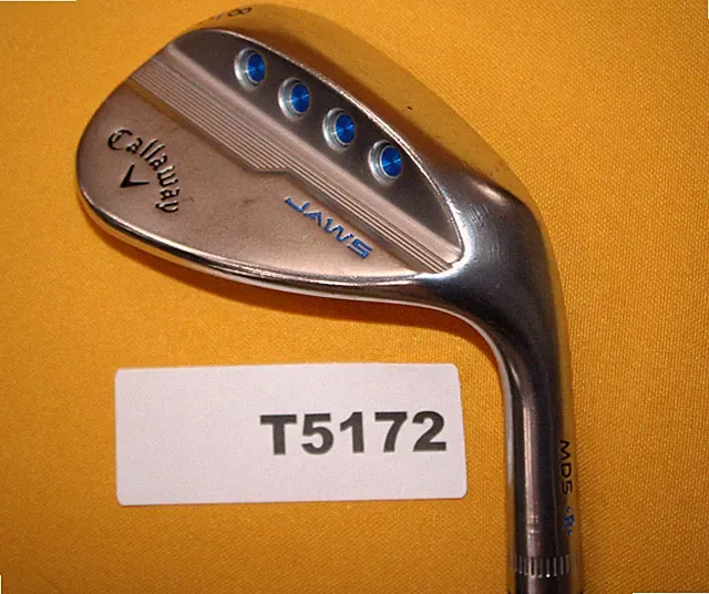 Callaway MD5 C-Grind 58º Wedge 8º Bounce KBS Hi Rev Regular Steel Club T5172