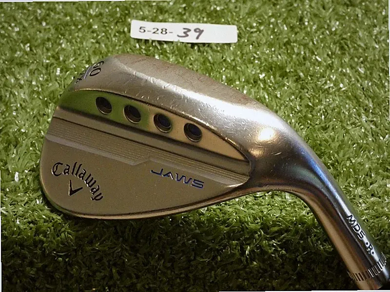 Callaway MD5 Jaws 60* 12* Lob Wedge X Grind KBS Steel Green 1* Upright