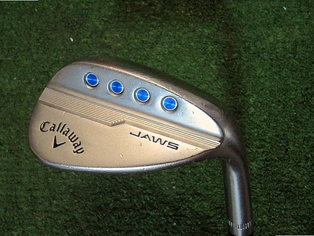 CALLAWAY MDS R JAWS, 54/10S SAND WEDGE, CALLAWAY IMPACT WEDGE FLEX STEEL