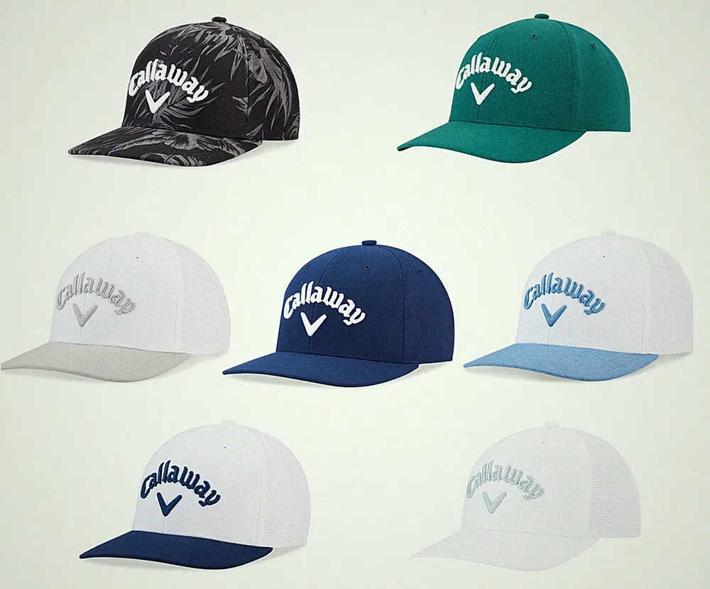 Callaway Mens Performance Pro Hat Adjustbale Golf Cap - New 2026