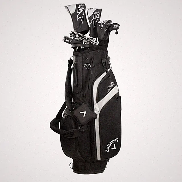 Callaway Mens XR 13-Piece Complete Golf Set +1 Steel Shaft Stiff Flex Right Hand
