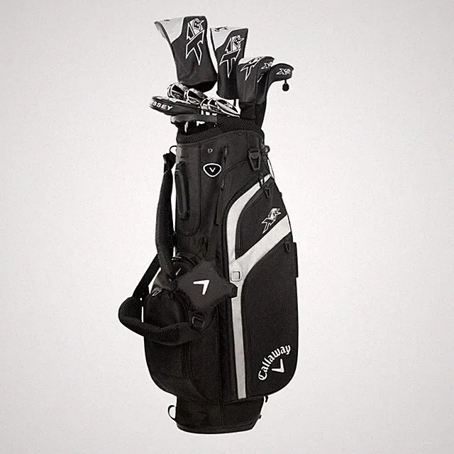 Callaway Mens XR 13-Piece Complete Golf Set Graphite Regular Flex Left Hand