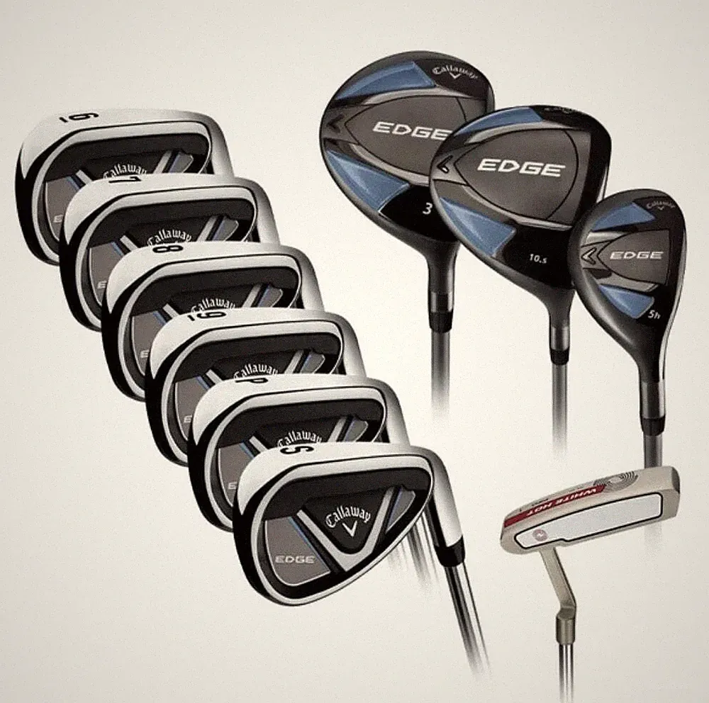 Callaway NEW Edge Complete Set RH Graphite Regular Flex Driver FW Hybrid