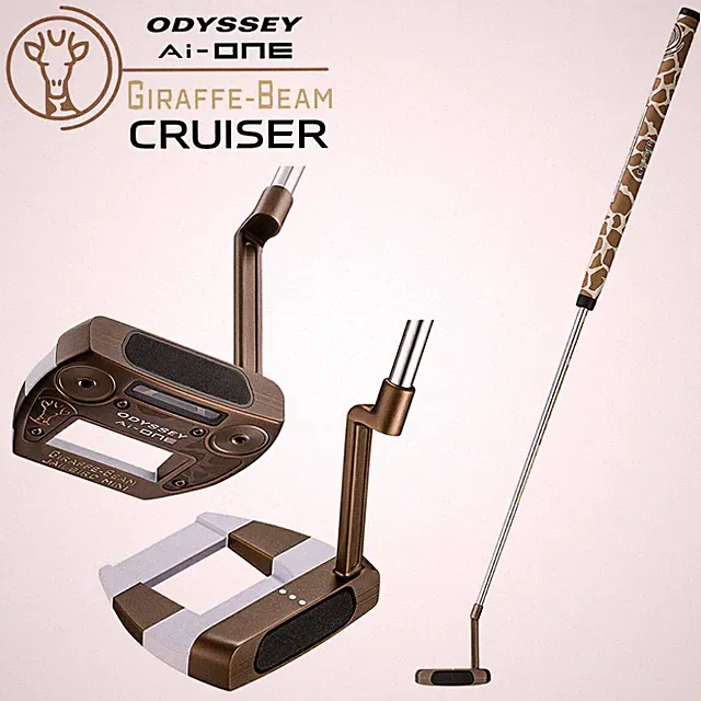 Callaway Odyssey Ai-ONE GIRAFFE-BEAM Jailbird Cruiser Putter 38inch