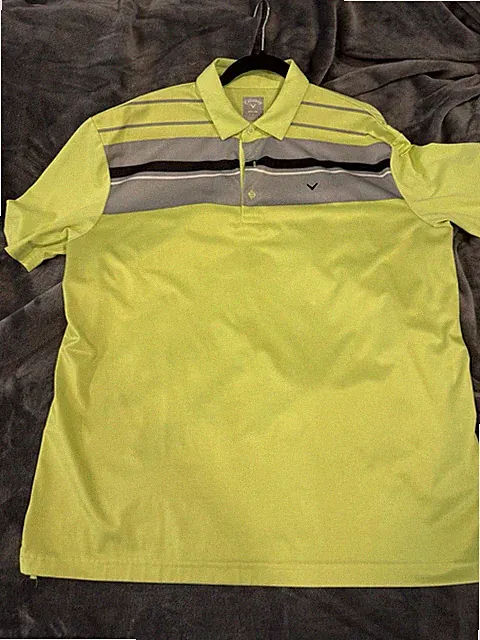 Callaway Opti Dri men polo shirt large