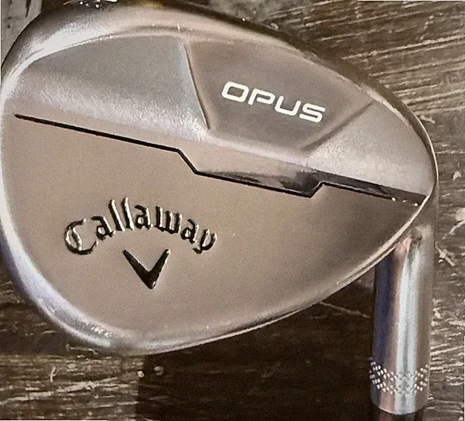 Callaway Opus Brushed Chrome Gap Wedge 50 Degrees 50.10S Project X 6.5 -35.5”