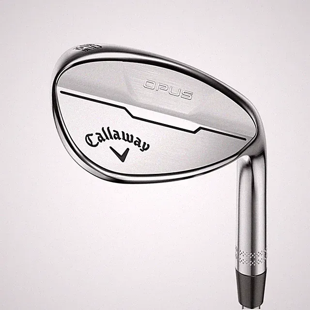 CALLAWAY OPUS CHROME APPROACH WEDGE 52°-10° (BOUNCE) S GRIND STEEL WEDGE FLEX ST