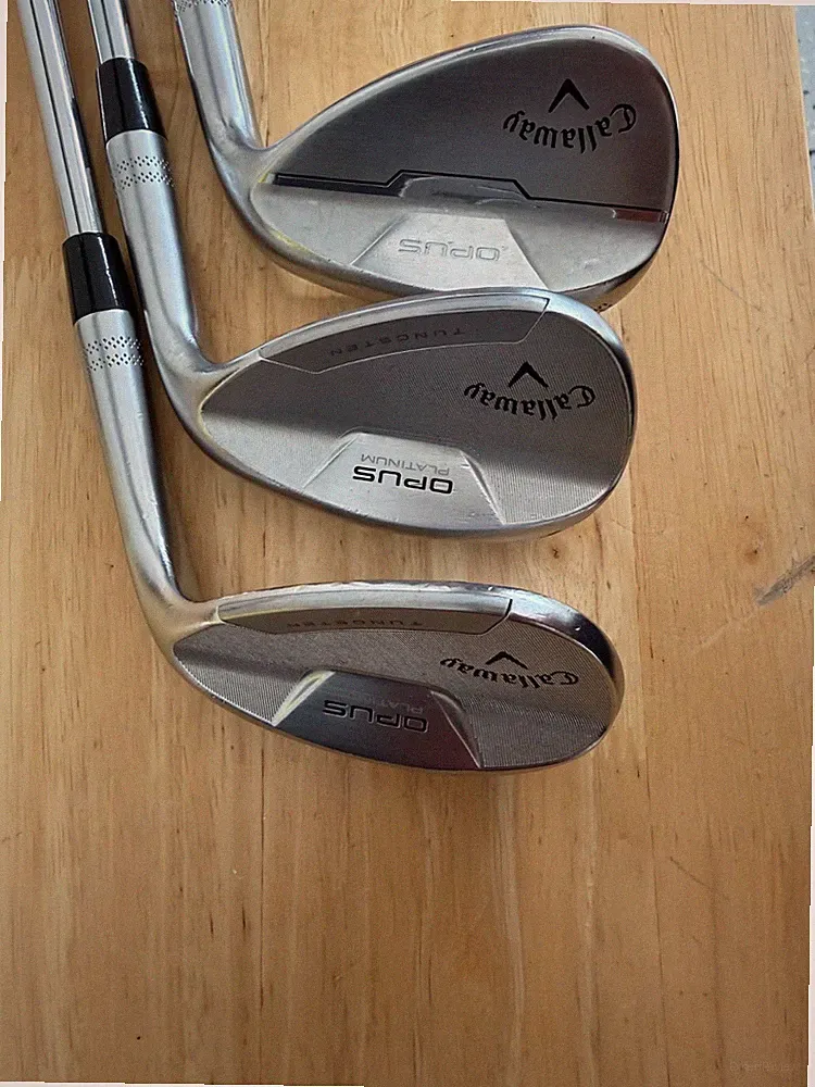 Callaway Opus Chrome Golf Wedges 50, 54 and 60 Degrees