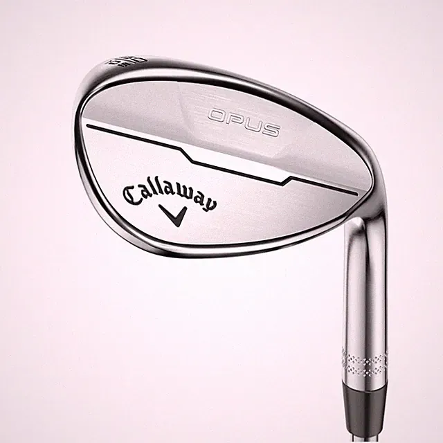 CALLAWAY OPUS CHROME LOB WEDGE 60°-06° (BOUNCE) T GRIND STEEL WEDGE FLEX STANDAR
