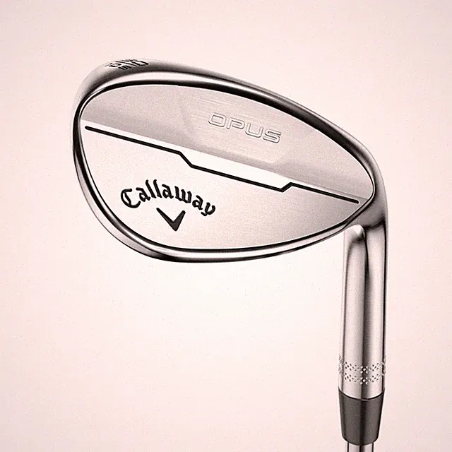 CALLAWAY OPUS CHROME LOB WEDGE 60°-10° (BOUNCE) S GRIND STEEL WEDGE FLEX STANDAR