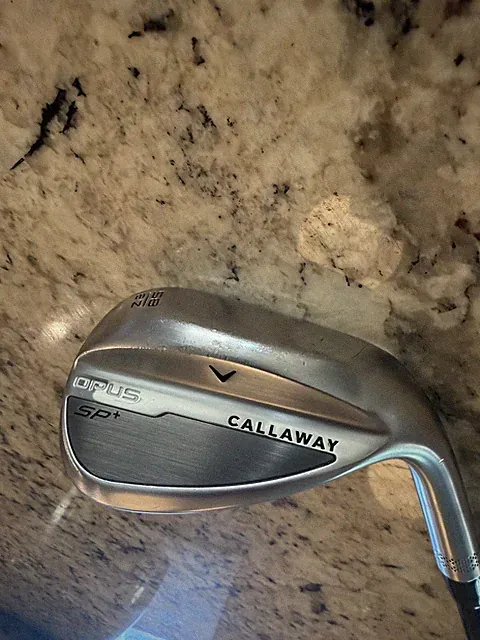 CALLAWAY OPUS SP+ Plus CHROME LOB WEDGE 58°-08° (BOUNCE) Z GRIND MMT 85R Shaft