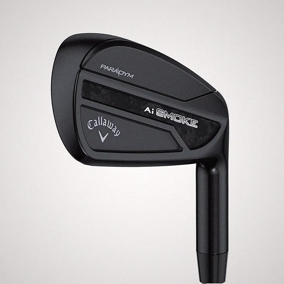 CALLAWAY PARADYM AI SMOKE BLACK IRON SETS 5-PW,AW STEEL REGULAR STANDARD
