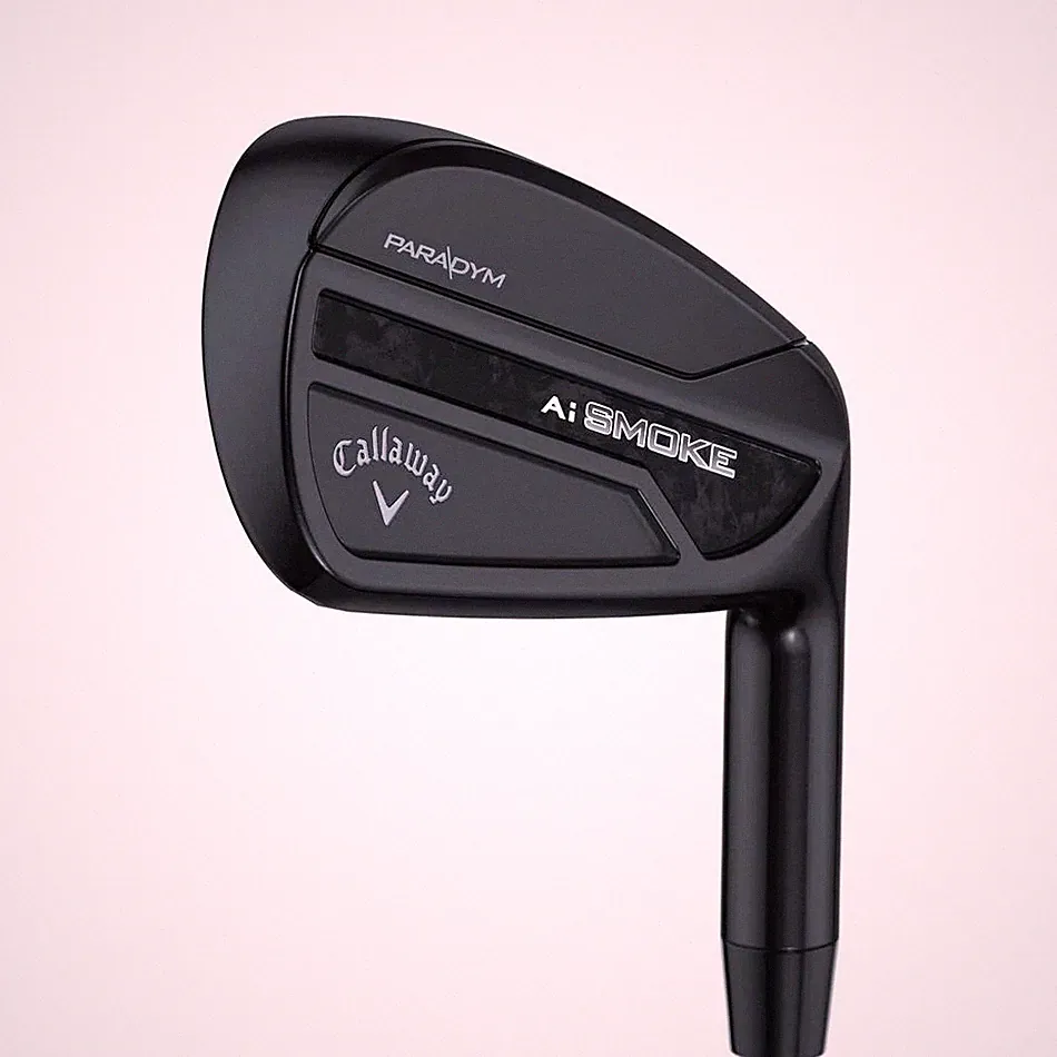 CALLAWAY PARADYM AI SMOKE BLACK IRON SETS 5-PW,AW STEEL REGULAR STANDARD