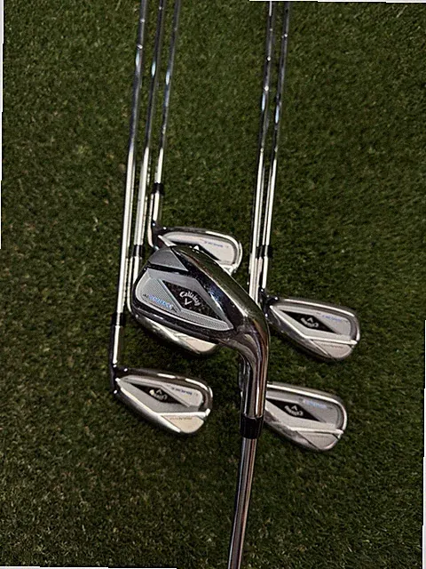 Callaway Paradym Ai Smoke HL Iron Set 6-PW+AW Elevate 85 Regular Flex Steel RH